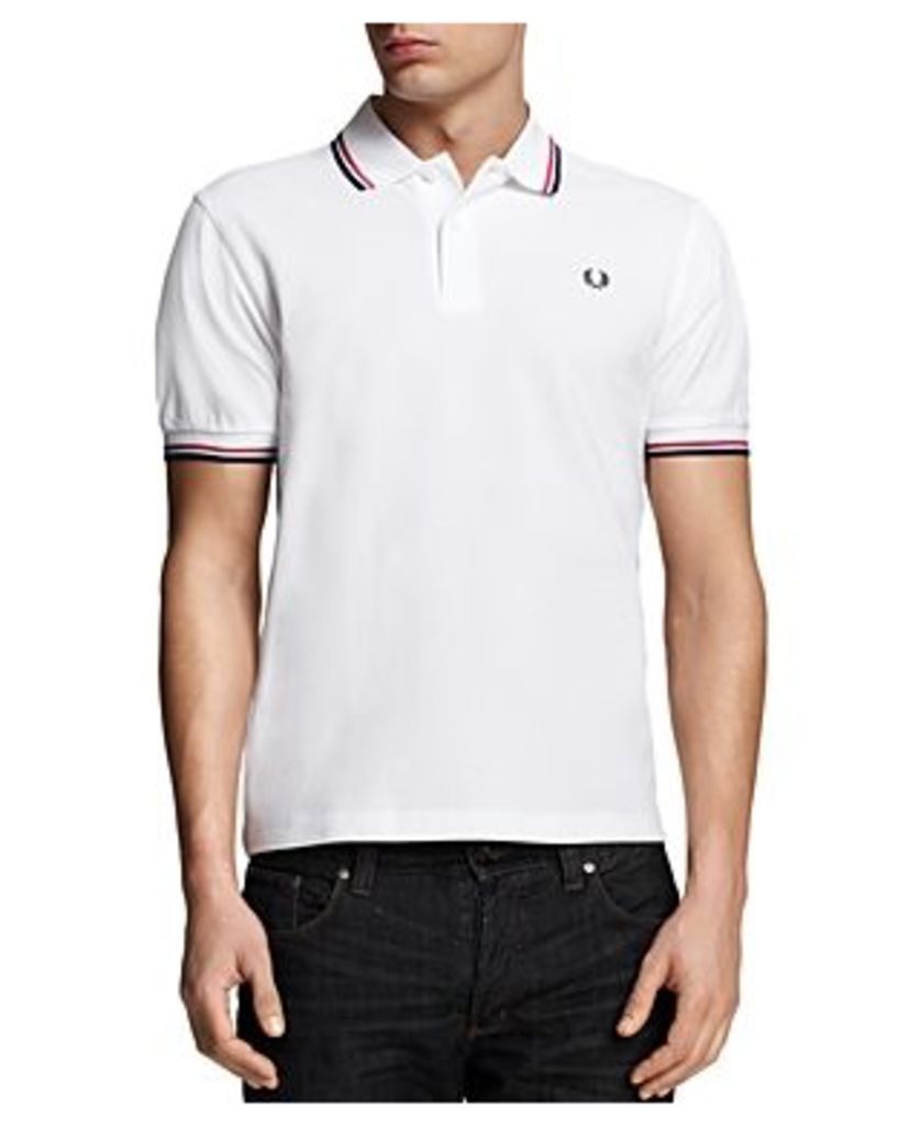 Fred Perry Tipped Logo Regular Fit Polo Shirt
