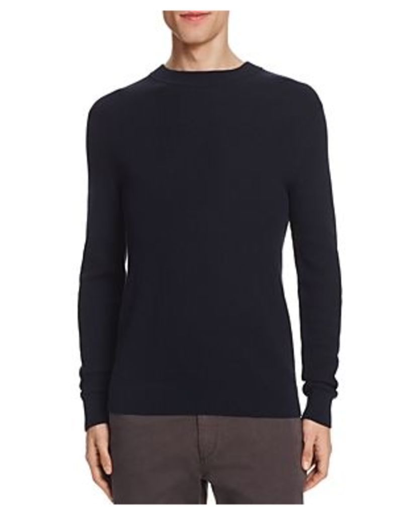 Theory Hilbet Ribbed Cotton Sweater