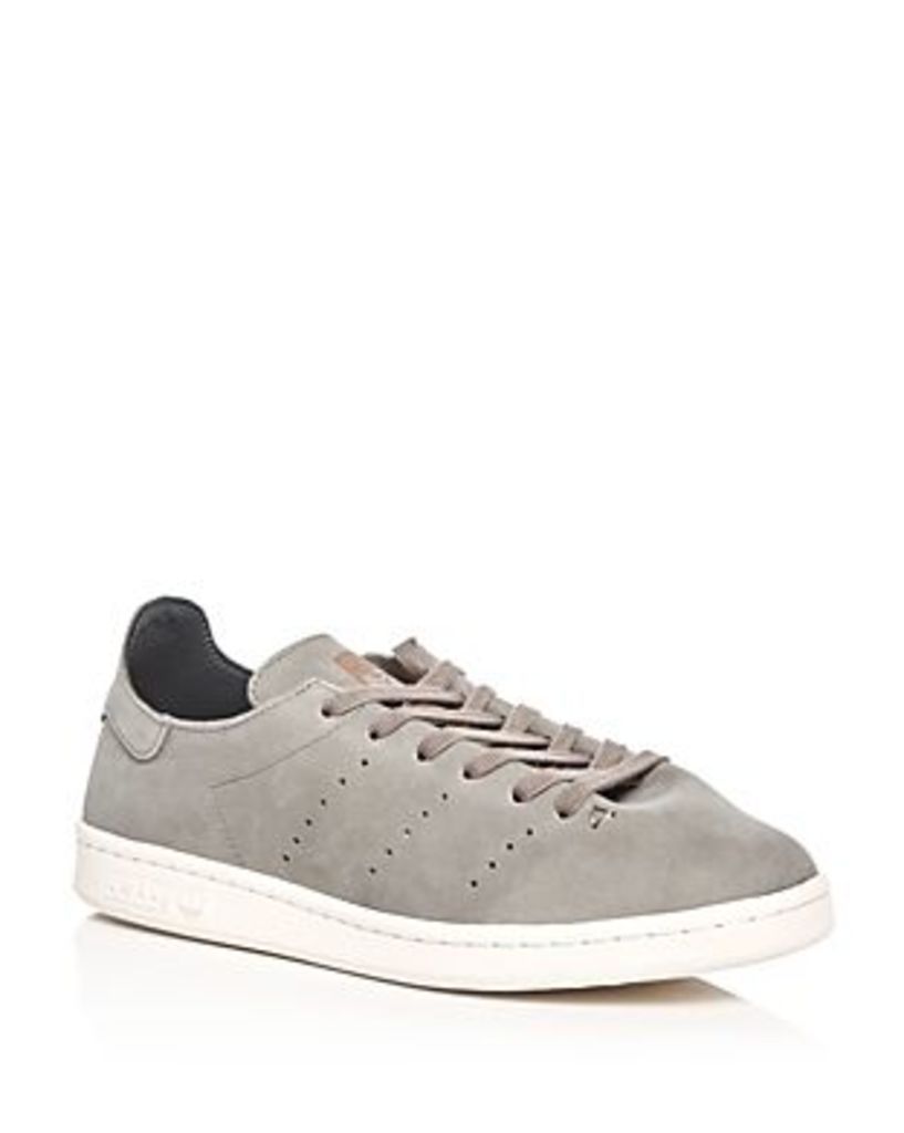 Adidas Men's Stan Smith Lea Sock Lace Up Sneakers
