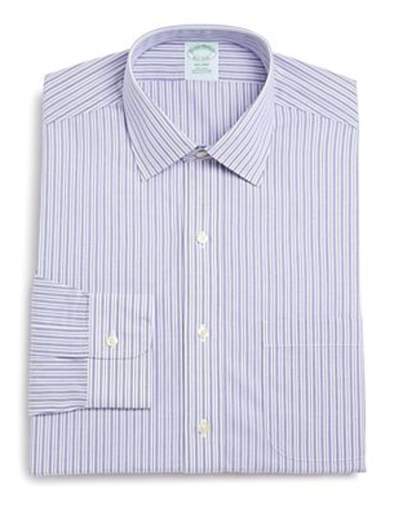 Brooks Brothers Non-Iron Stripe Regular Fit Dress Shirt