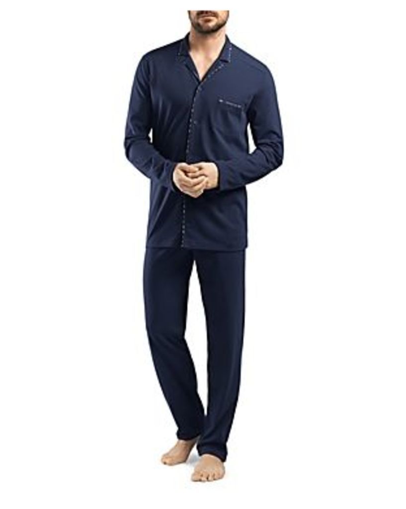 Hanro Alberto Cotton Jersey Pajama Set