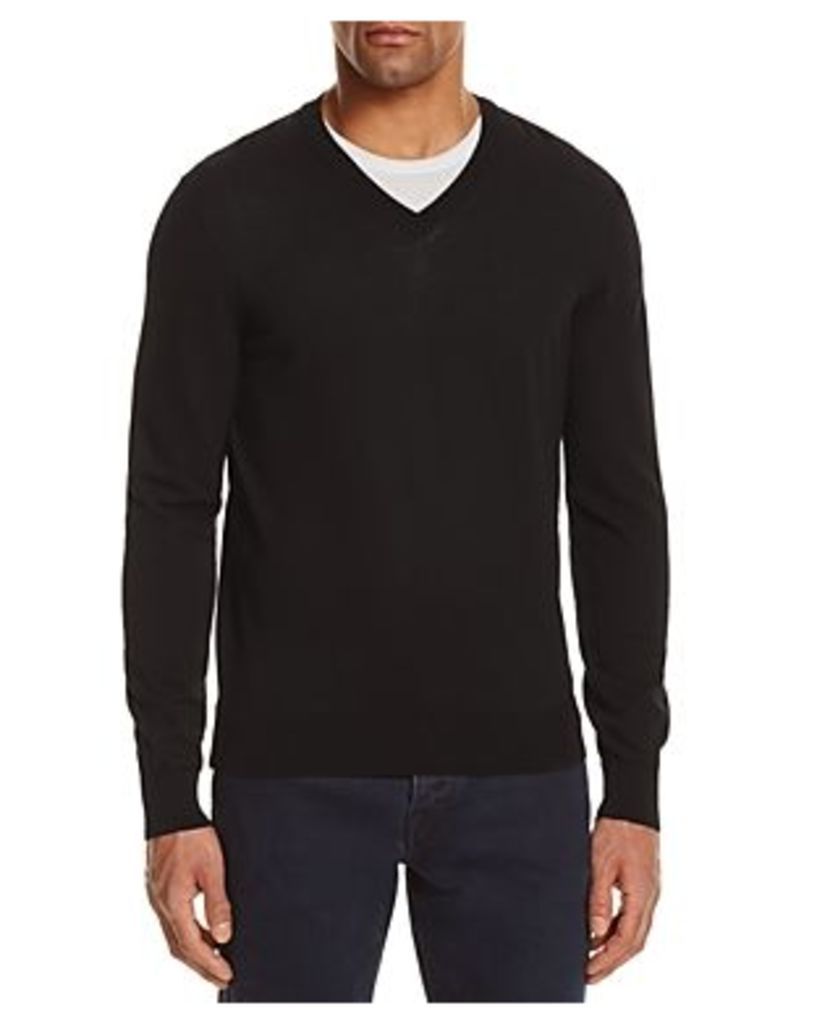 The Men's Store at Bloomingdale's Cotton V-Neck Sweater - 100% Exclusive