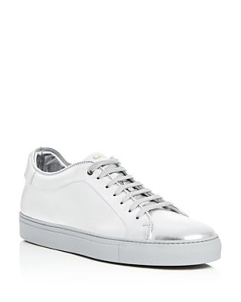 Paul Smith Basso Metallic Lace Up Sneakers