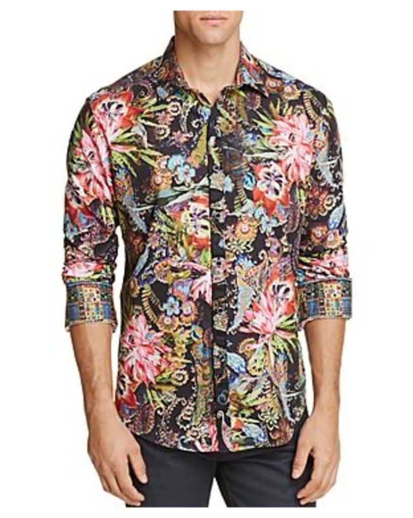 Robert Graham Himachai Floral Classic Fit Button-Down Shirt