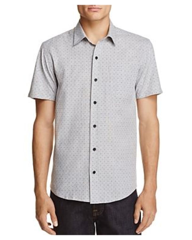 Wrk Reworked Dot Regular Fit Button-Down Shirt - 100% Exclusive