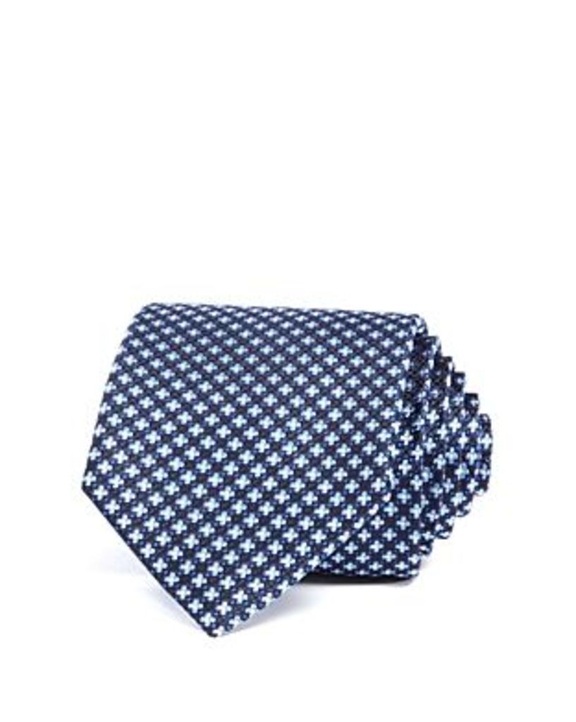 The Men's Store at Bloomingdale's Mini Floral Textured Classic Tie - 100% Exclusive