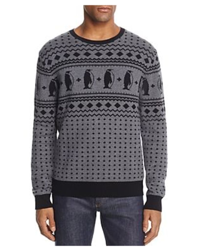 Michael Bastian Penguin Fairisle Crewneck Sweater