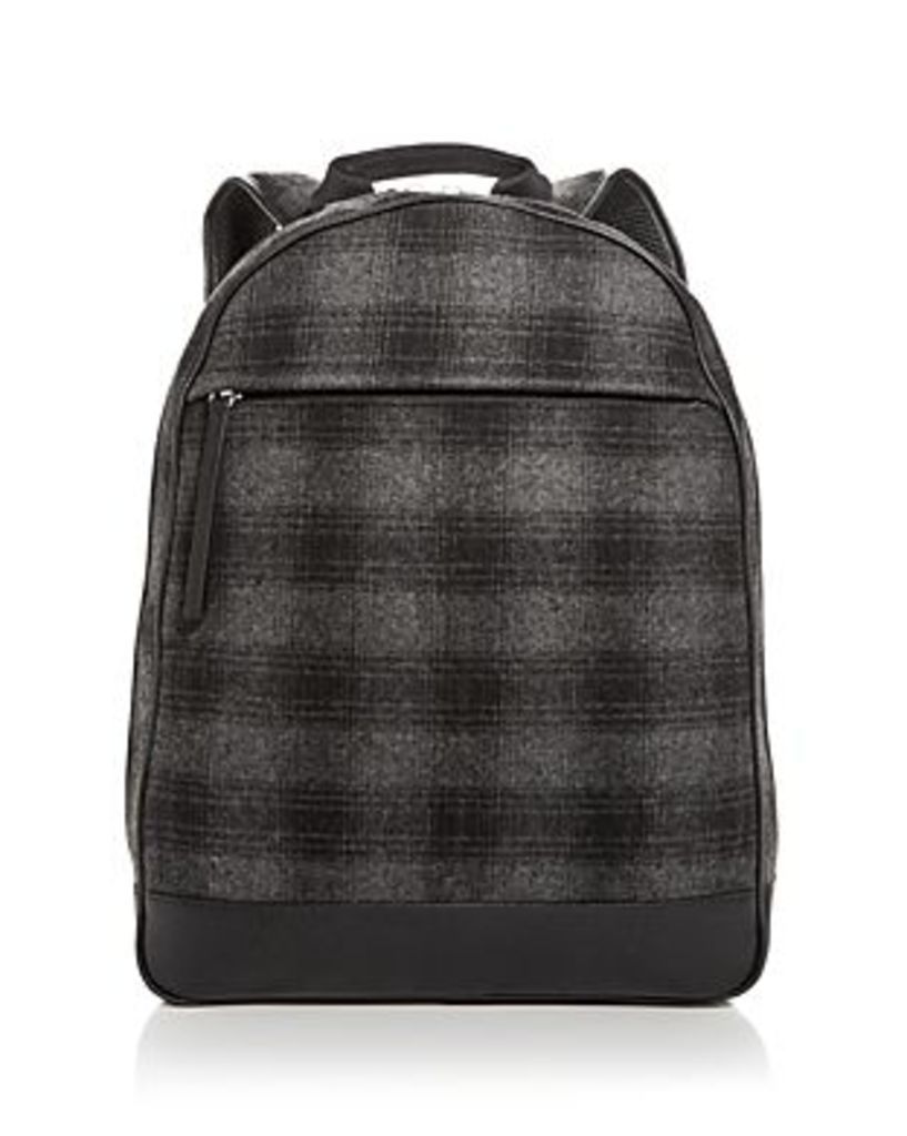 The Men's Store at Bloomingdale's Plaid Wool Backpack - 100% Exclusive