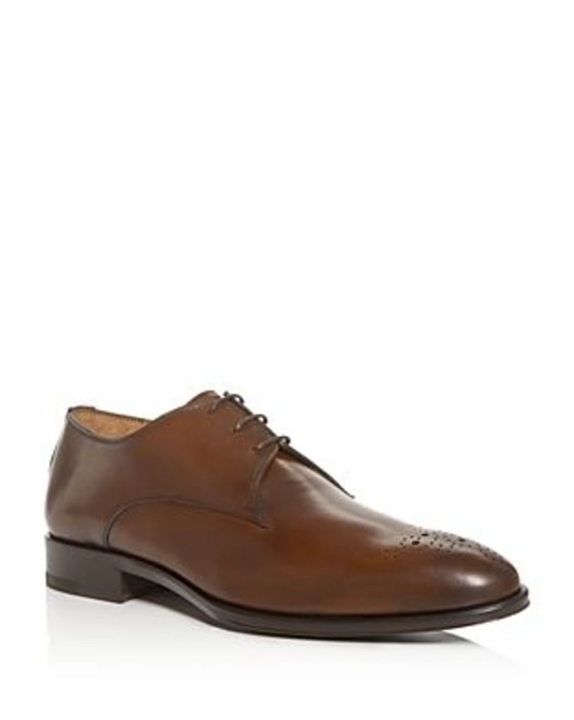 Men's Hadrian Leather Plain Toe Dress Shoe Oxfords