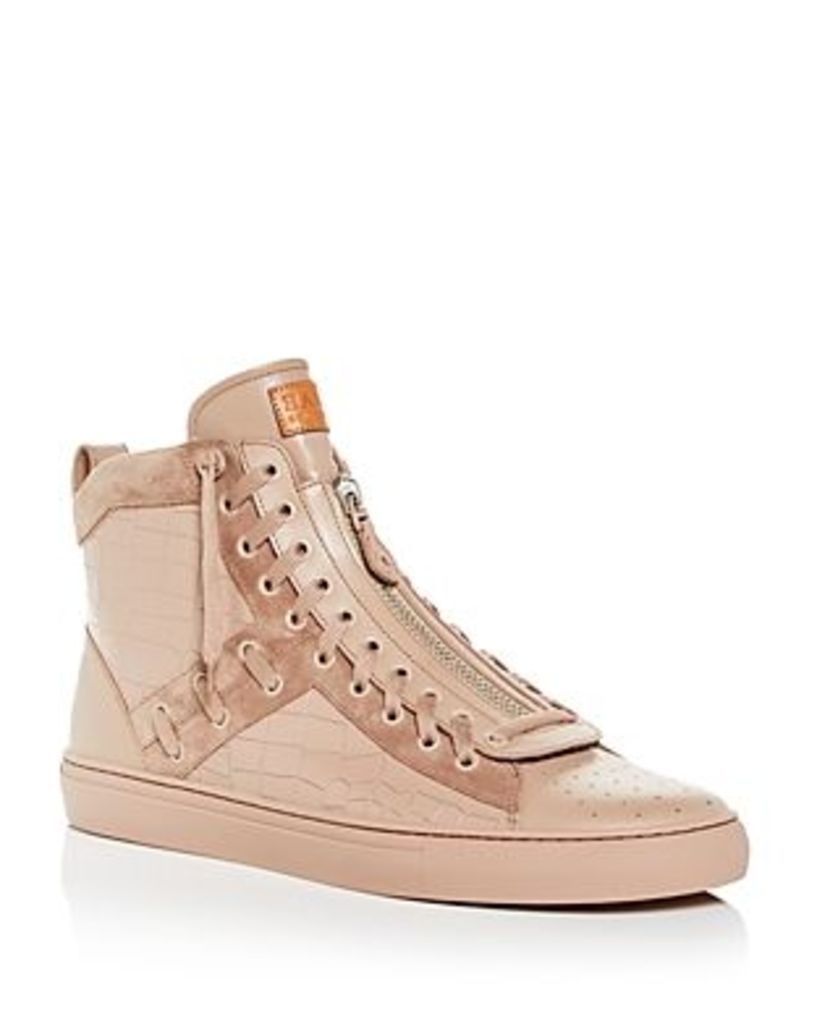 Bally Men's Hekem Leather High-Top Sneakers
