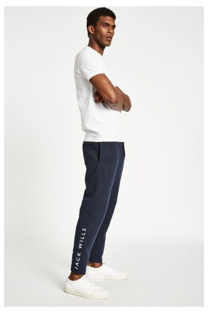 FETCHAM TAPERED GYM JOGGERS NAVY