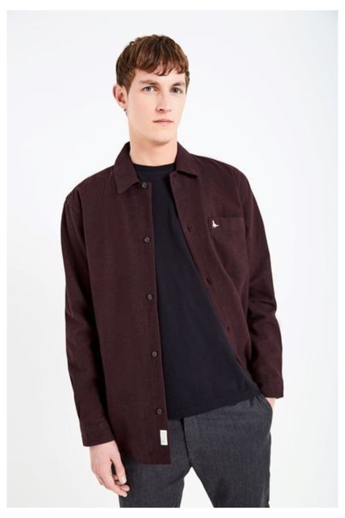 PERCY HW FLANNEL SHIRT DAMSON