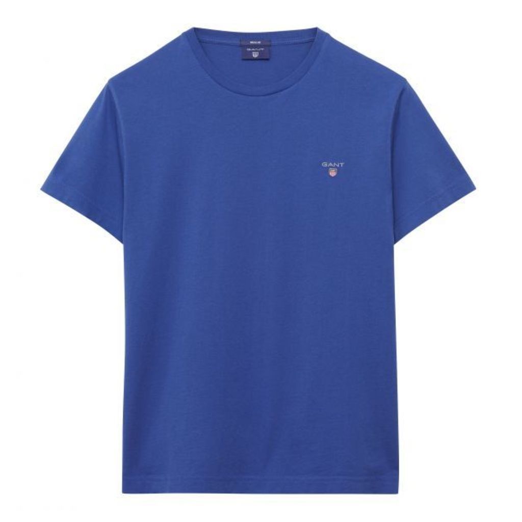 Solid T-shirt - College Blue