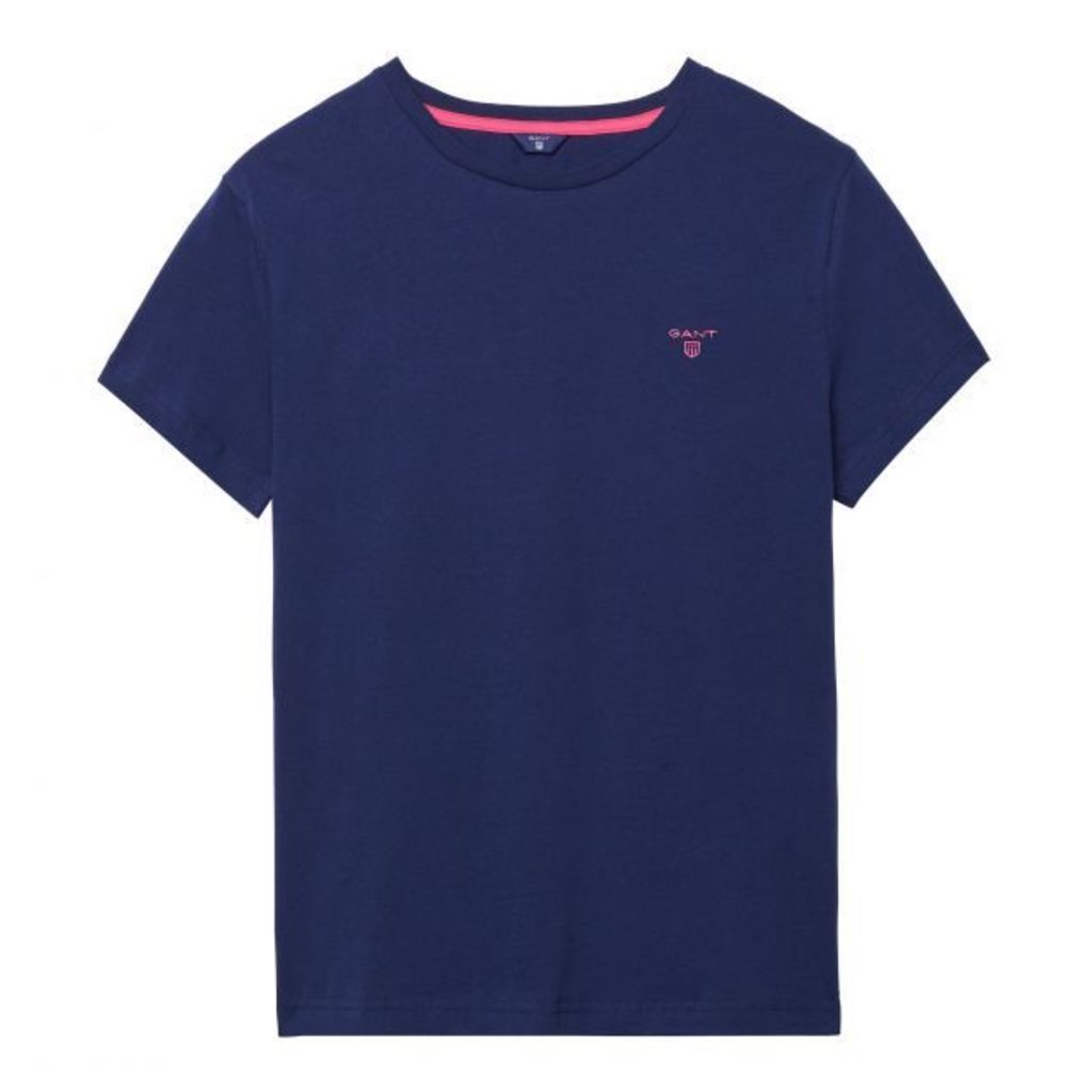 Short-sleeved Logo T-shirt - Persian Blue