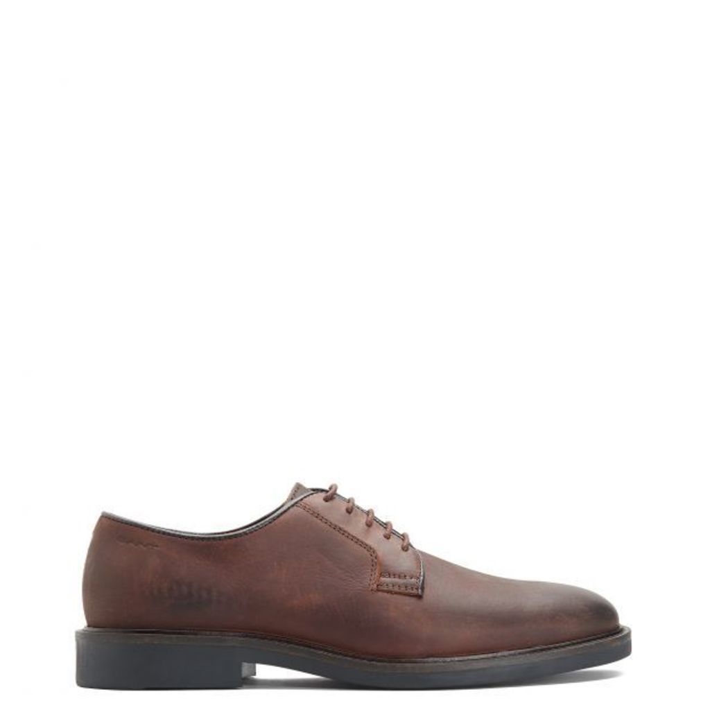 Spencer Oxford Shoe - Dark Brown