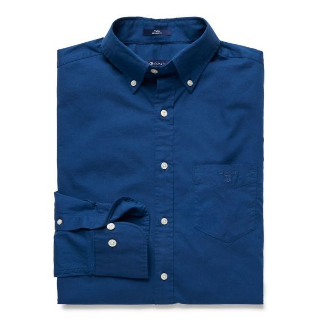 Weekend Twill Shirt - Persian Blue
