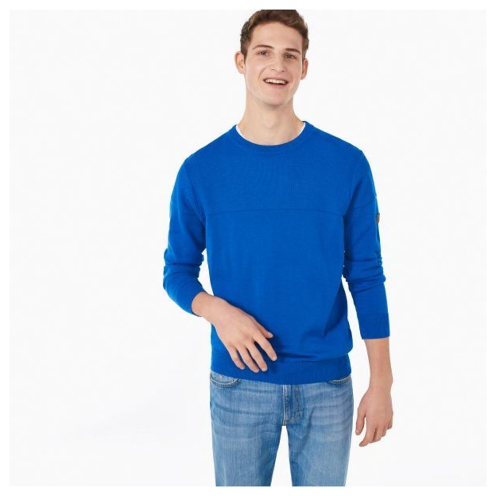 Tech Prepâ„¢ Texture Crew Sweater - Dark Ocean Blue