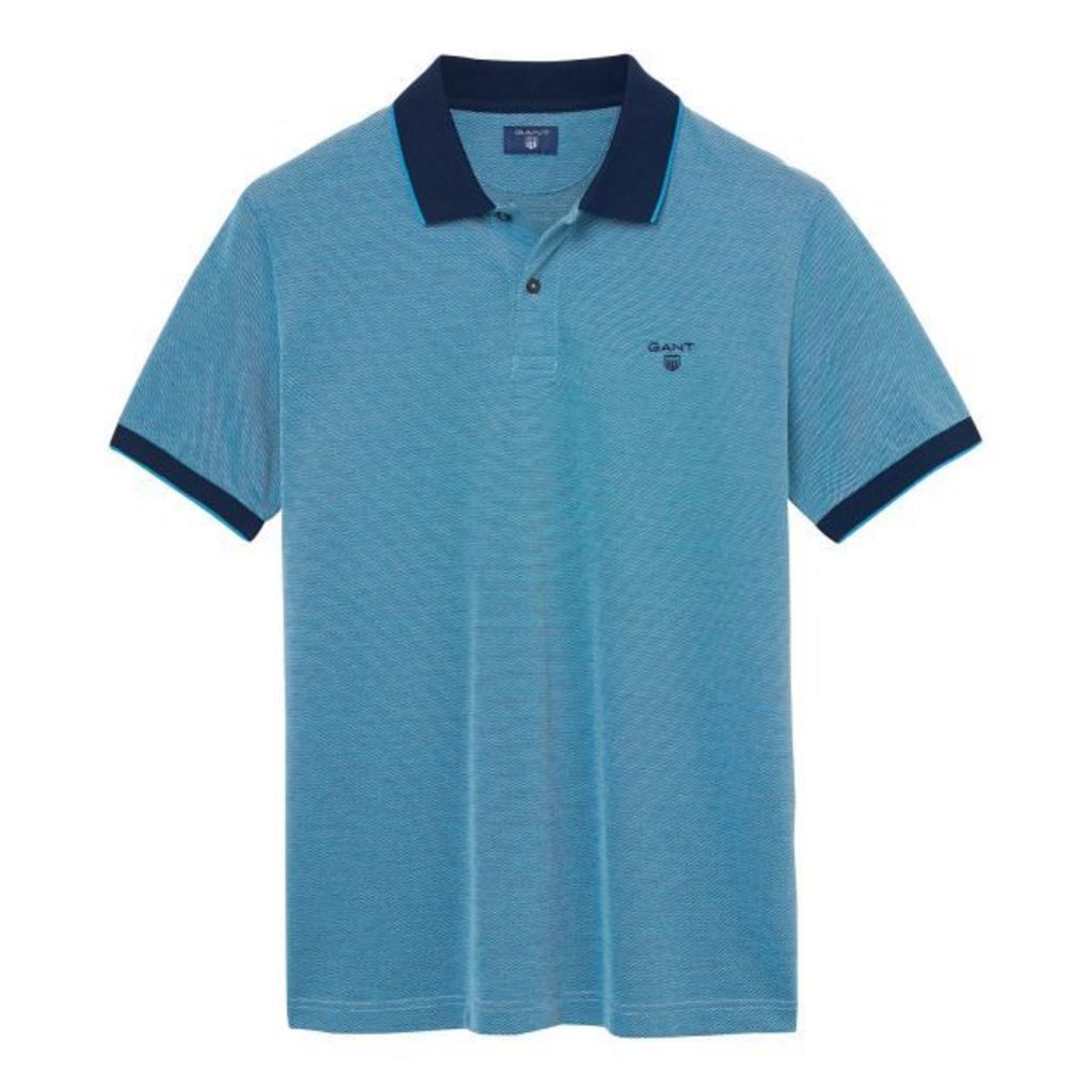 Four-color Polo Shirt - Aster Blue