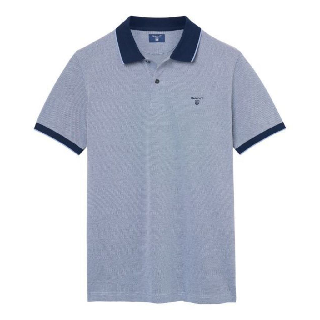 Four-color Polo Shirt - Lavender Blue
