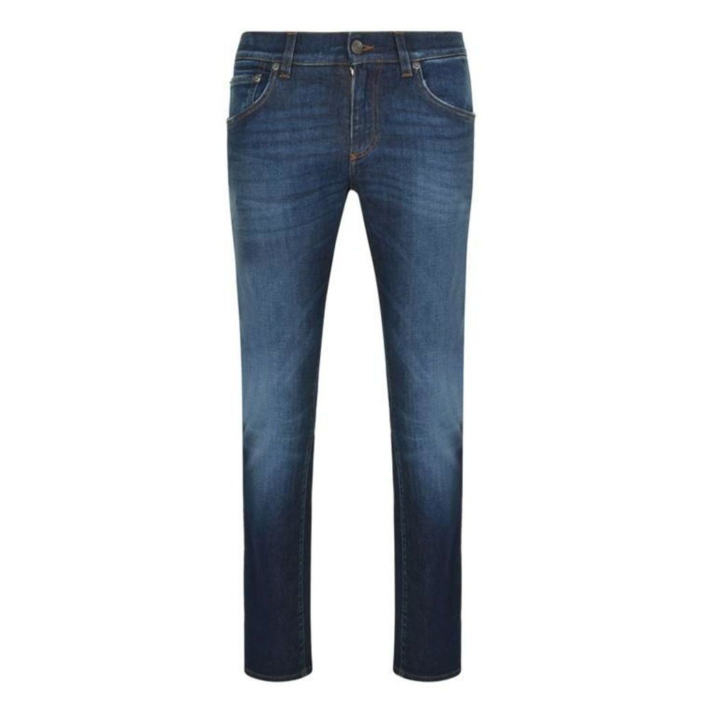 DOLCE AND GABBANA Distressed Wash Jeans