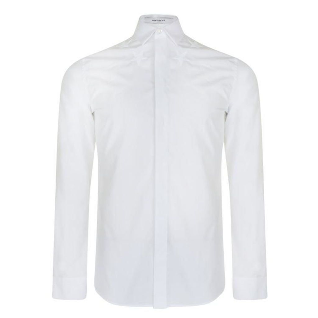 GIVENCHY Star Embroidered Shirt