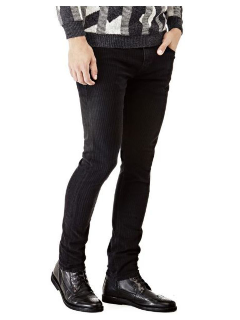 Guess Super Skinny Ribbed Jeans