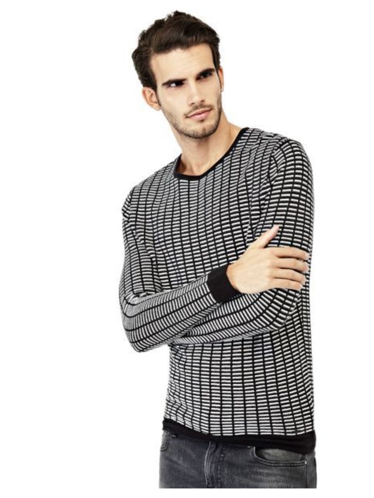 Guess Geometric Pattern Sweater