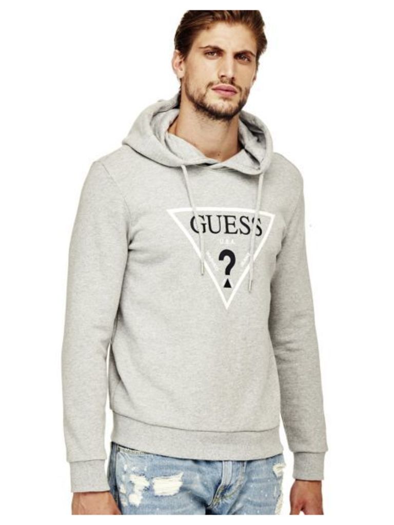 Guess Sweatshirt With Triangle Logo