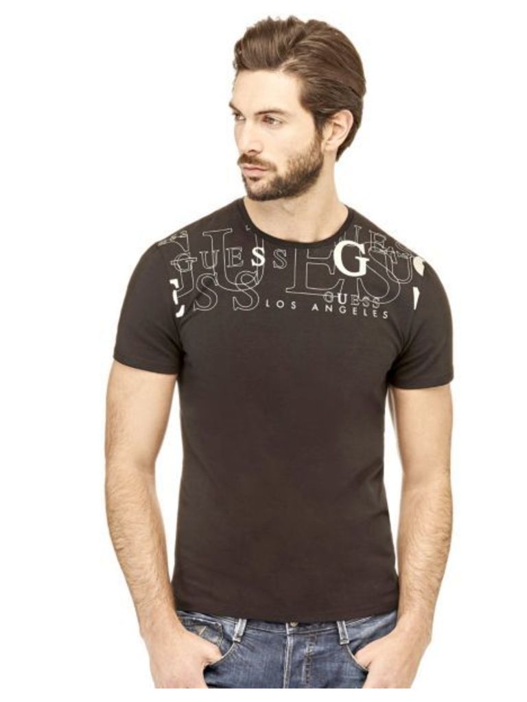 Guess T-Shirt With Print On The Front