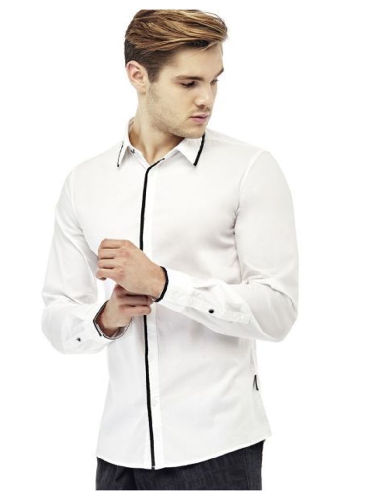 Guess Shirt With Trim Detail