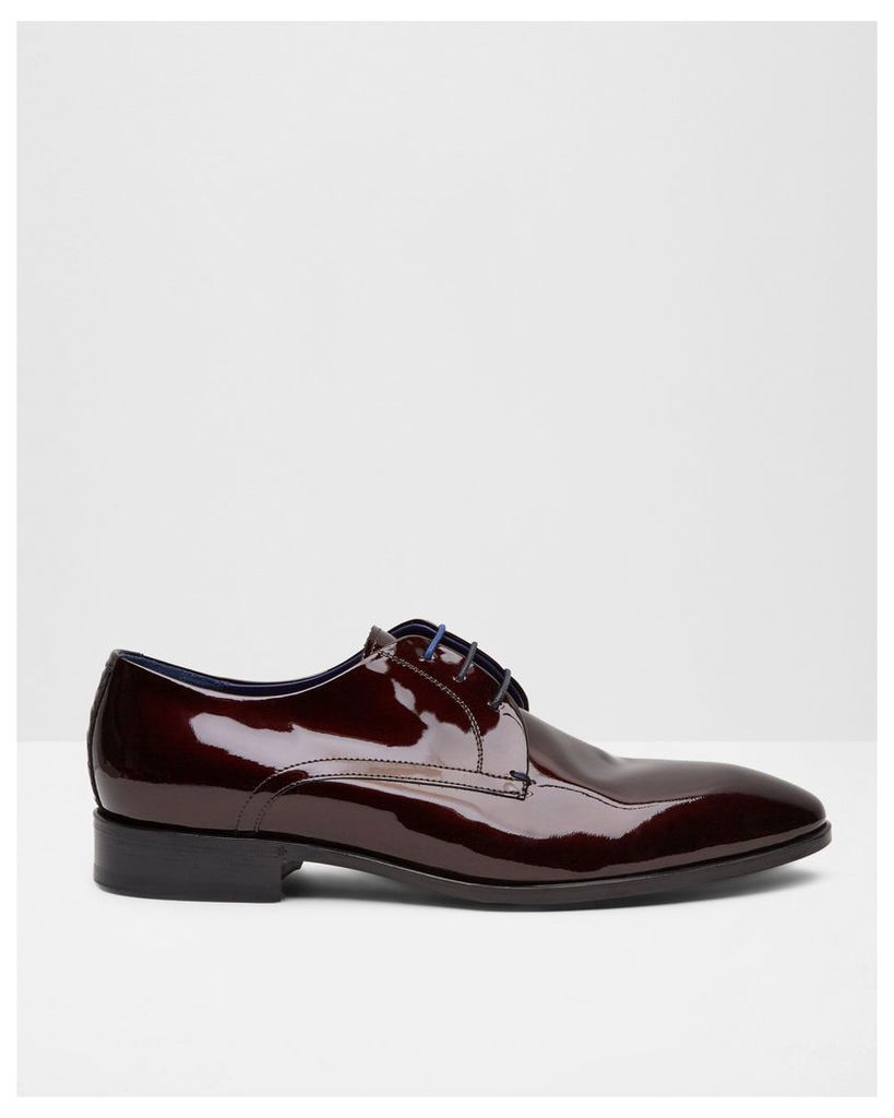 Ted Baker Patent leather derby brogues Red Patent