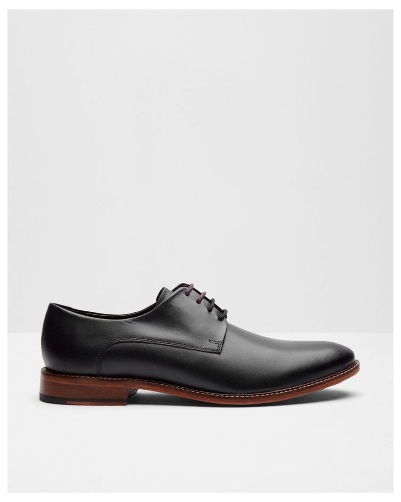 Ted Baker Classic leather derby shoes Black