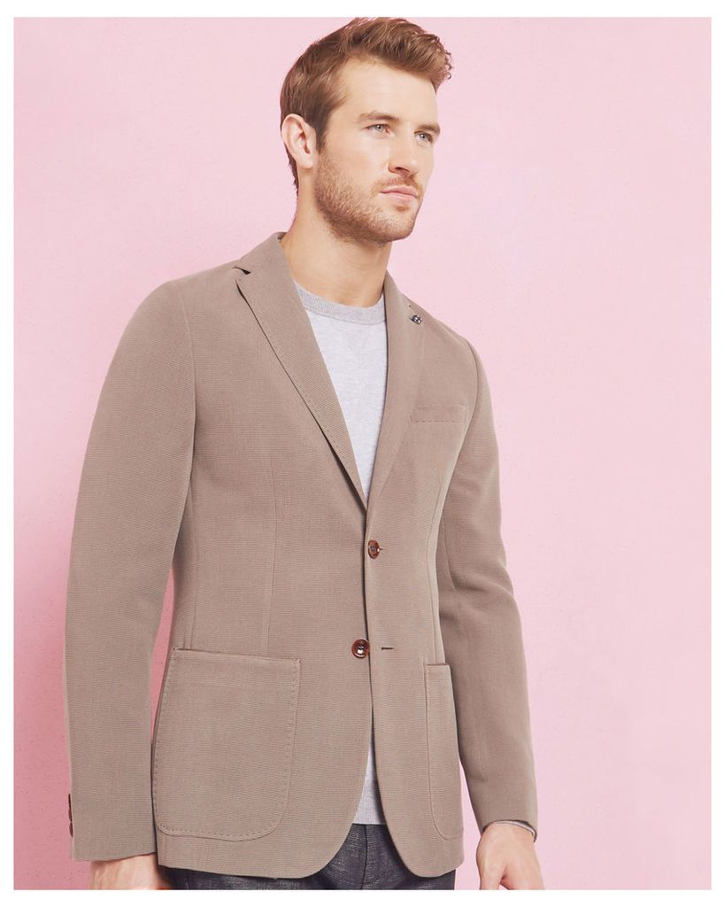 Ted Baker Textured jacket Taupe