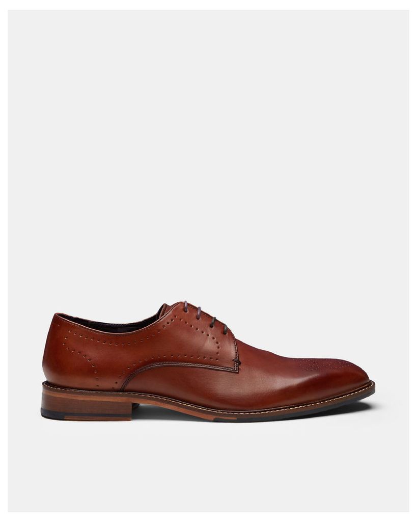 Ted Baker Leather derby shoes Tan
