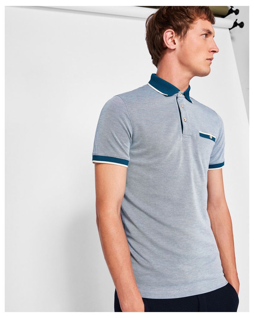 Ted Baker Soft touch polo shirt Teal