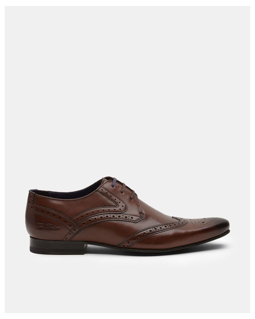 Ted Baker Leather derby brogue Brown