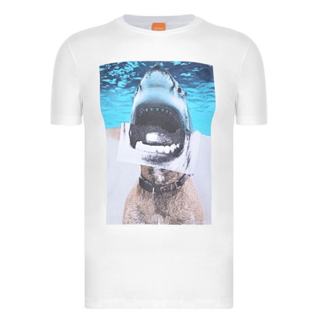 BOSS ORANGE Treyno Shark T Shirt