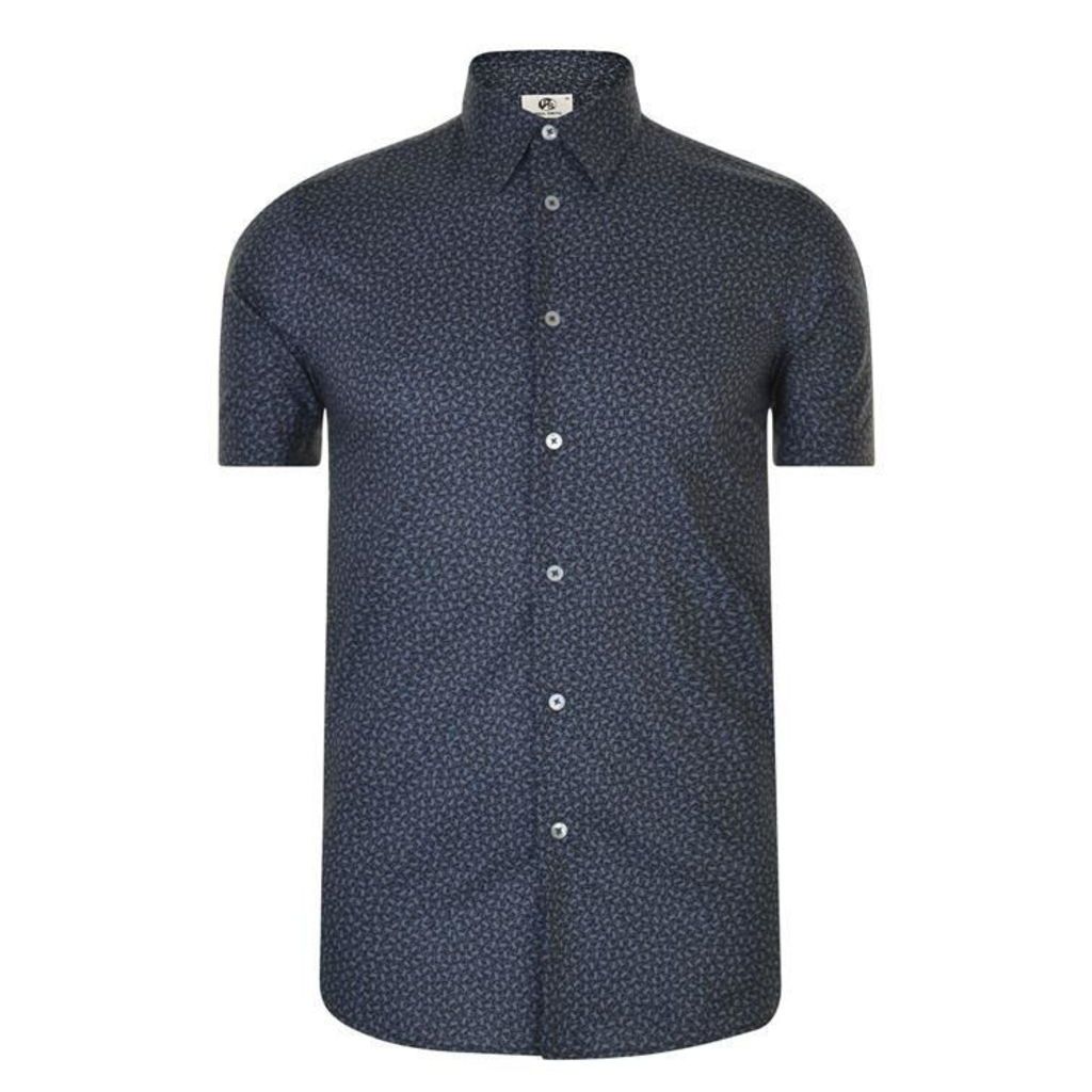 PS BY PAUL SMITH Slim Fit Patterned Shirt