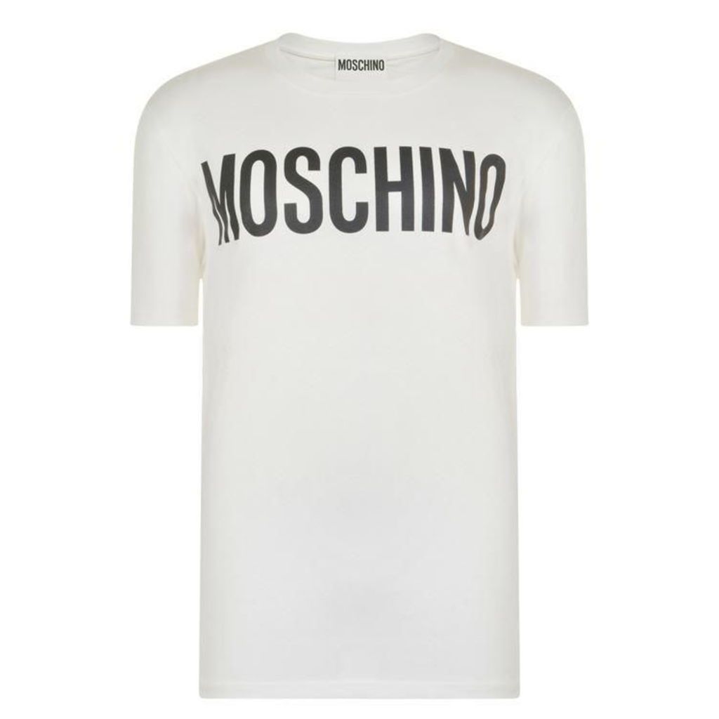 MOSCHINO Logo Print T Shirt