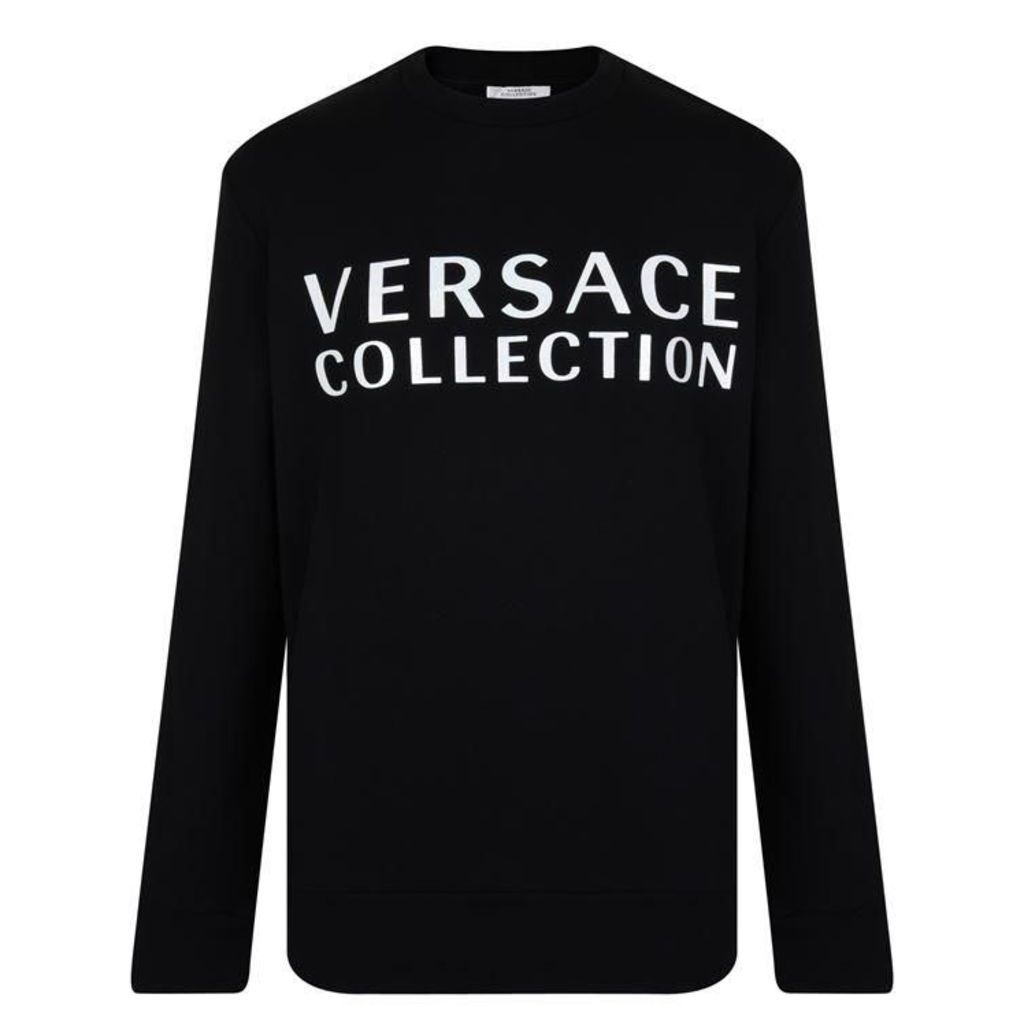 Versace Collection Logo Crew Sweatshirt