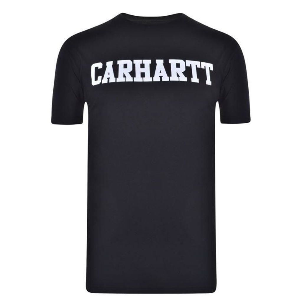CARHARTT Short Sleeved College T Shirt