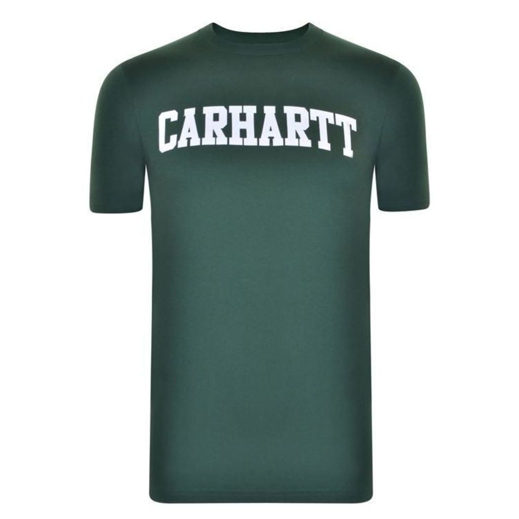 CARHARTT Short Sleeved College T Shirt