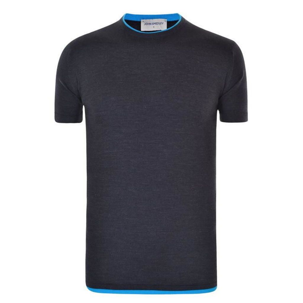 JOHN SMEDLEY Anselm Knitted T Shirt