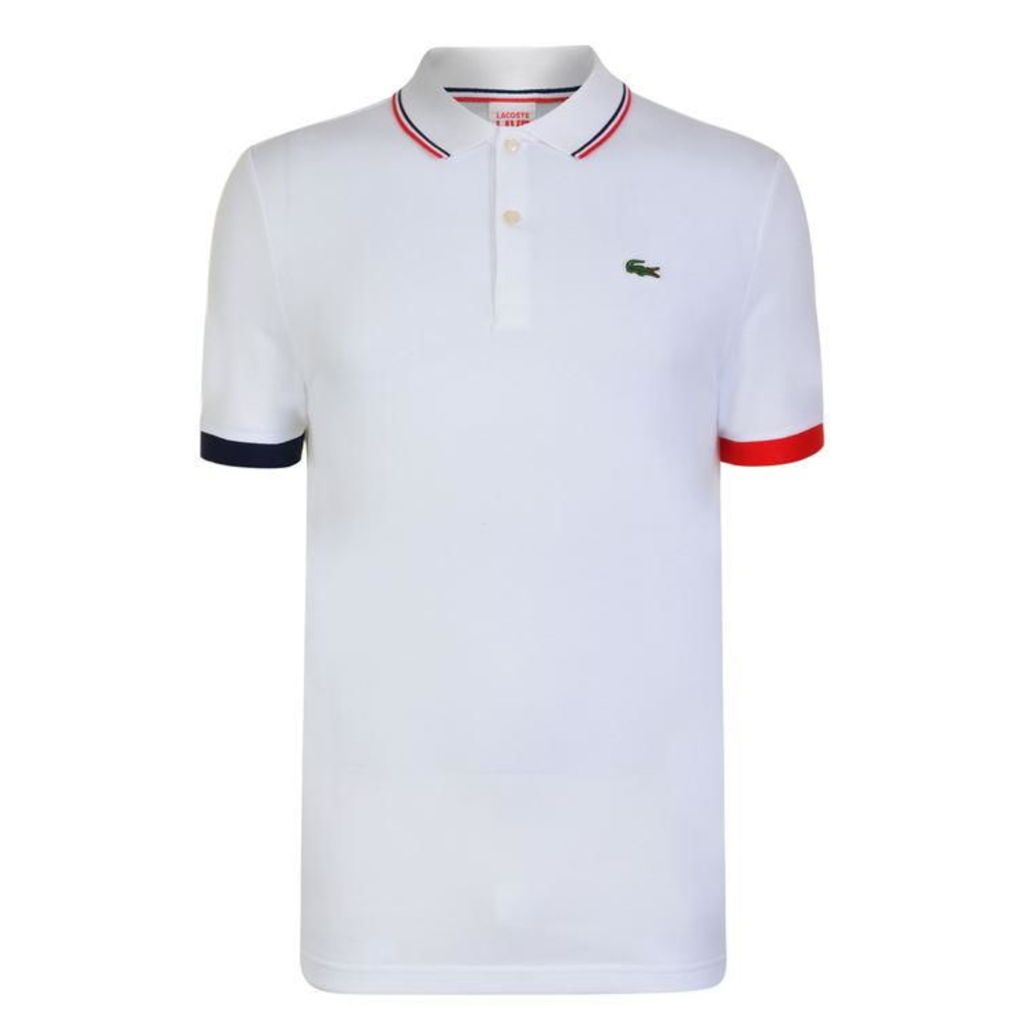 LACOSTE Tipped Polo Shirt