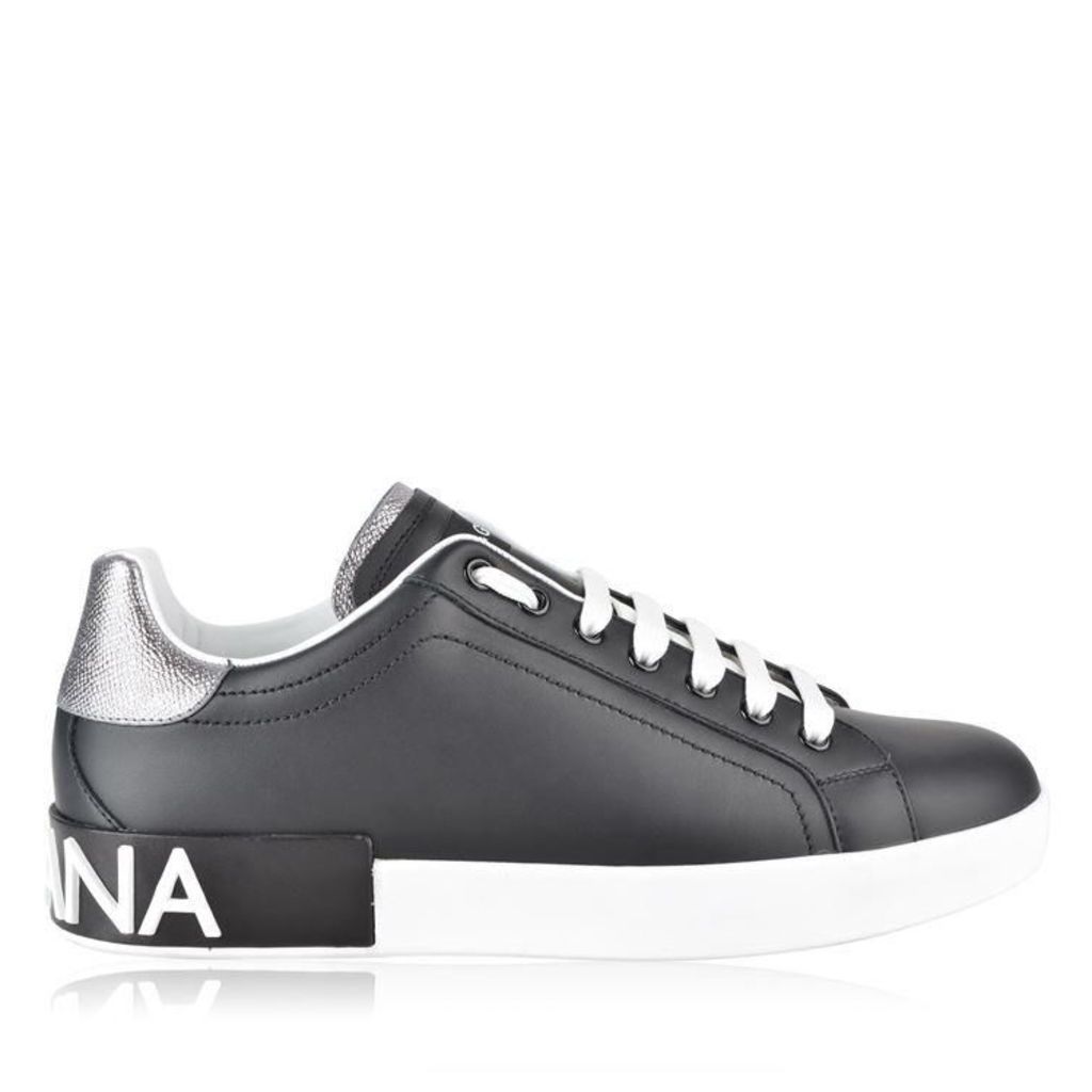Dolce and Gabbana Logo Low Top Trainers