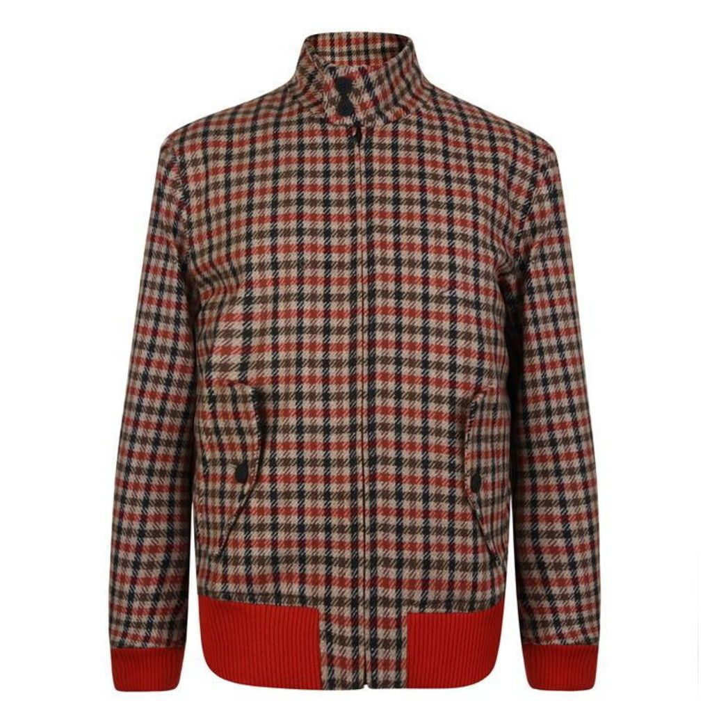 Hilfiger Collection Checked Cropped Jacket