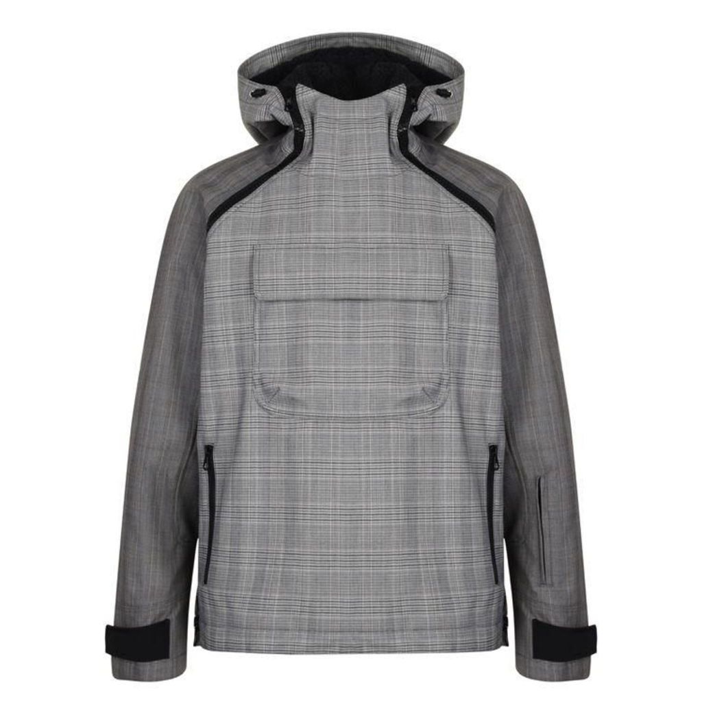 Lanvin Checked Pull Over Jacket
