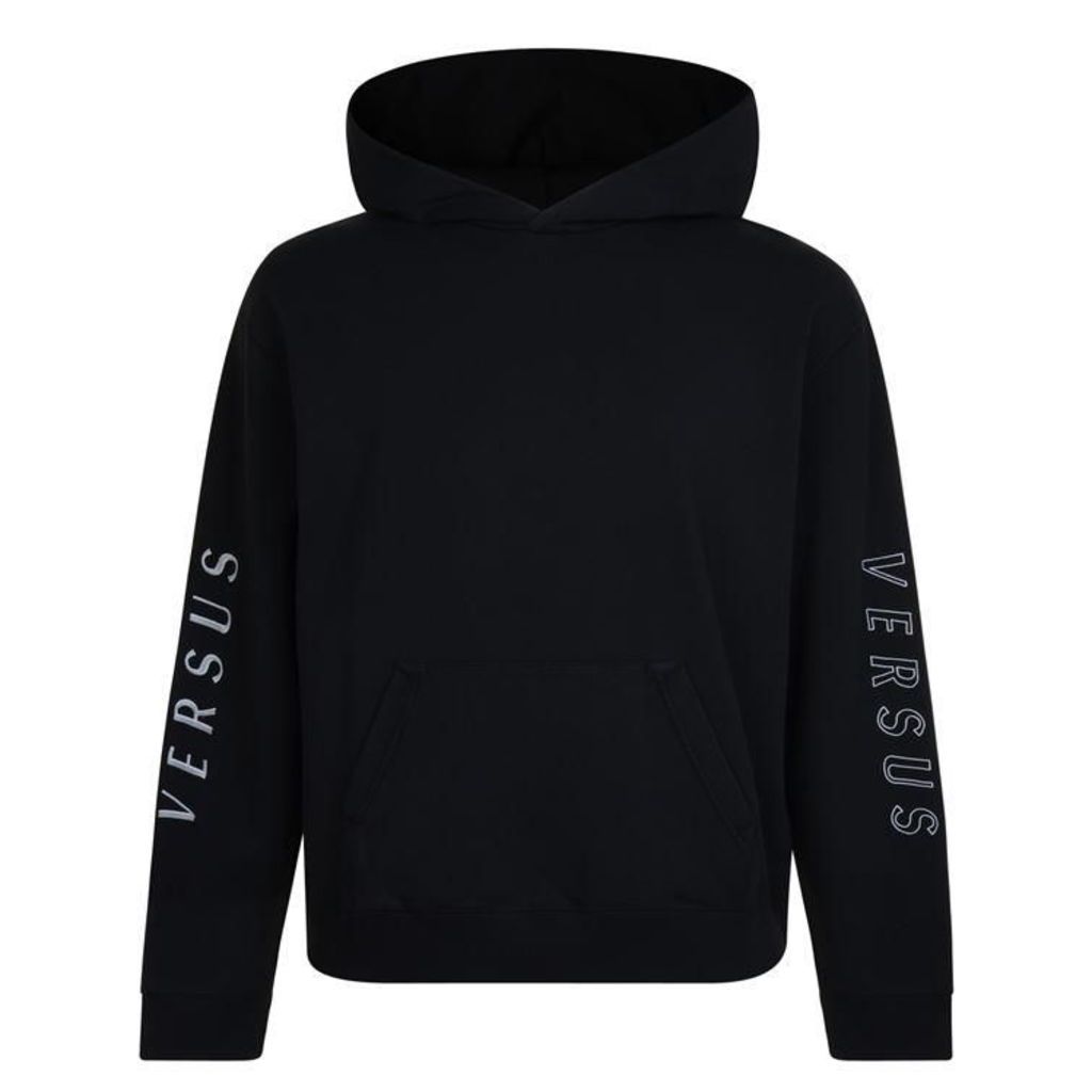 Versus Versace Sleeve Logo Hooded Sweatshirt