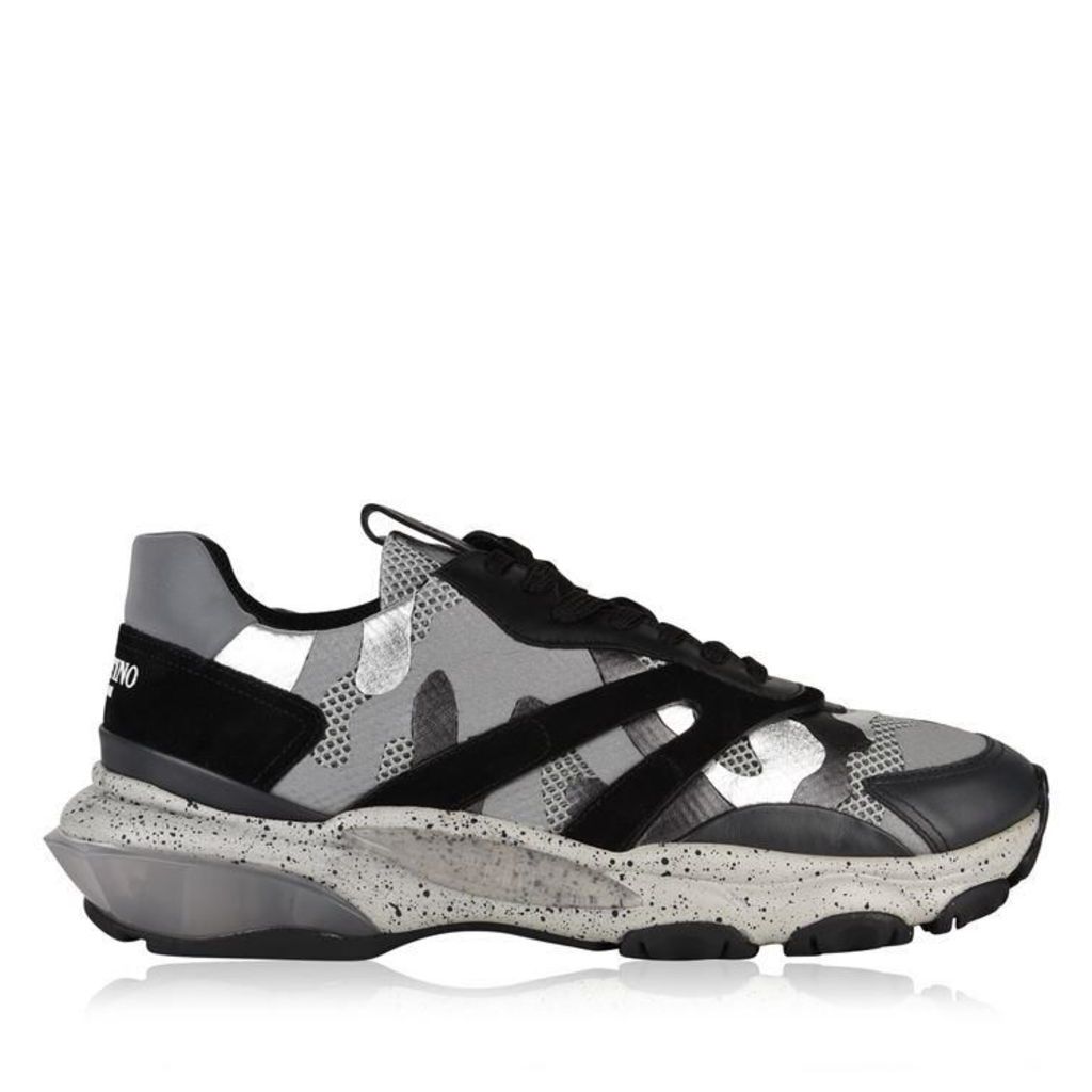 Valentino Camouflage Bounce Trainers
