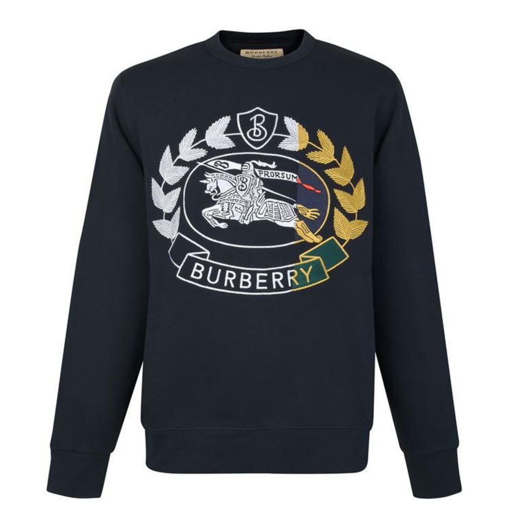 Burberry Crest Logo Sweatshirt